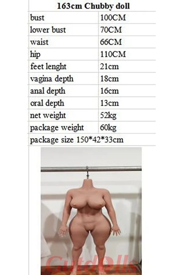 163cm Hellbraun cleaning a Aibei doll