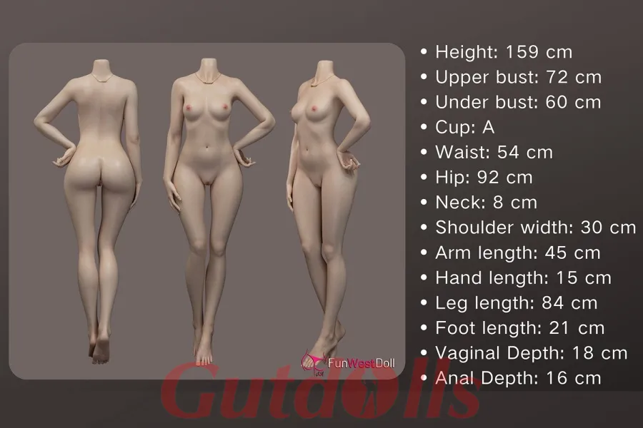 159cm A-Cup #041S Vollsilikon Guenstige sexpuppen kaufen