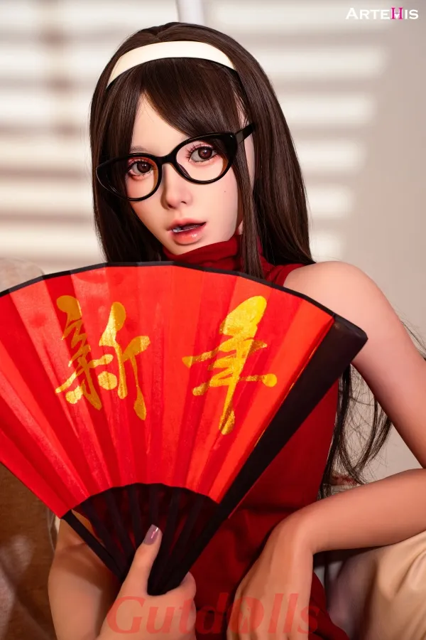 165cm F-Cup J032 Simulierte Mundhöhle Vollsilikon Xiaobei FUDoll