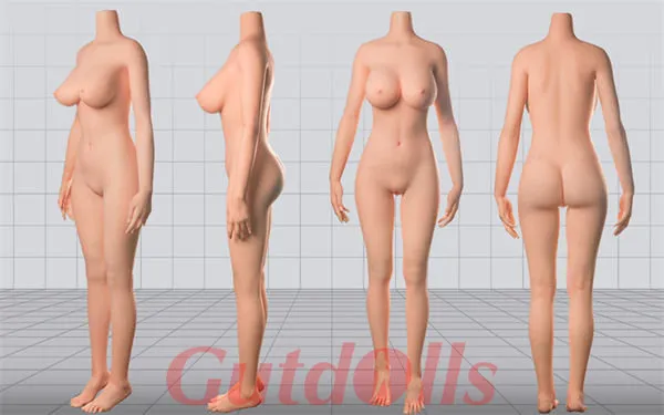 Perfektes Übergangstool 163cm E-Cup W02 Simulation Oral Silikonkopf + TPE Körper Guenstige Doll Senior Sex sexpuppe kaufen