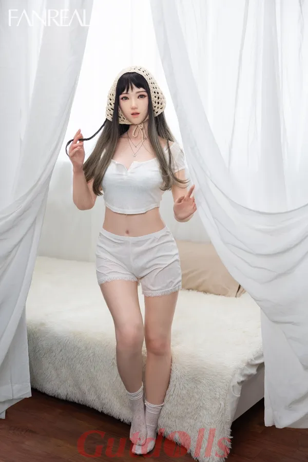 mini silikon 158cm B-Cup sexpuppe