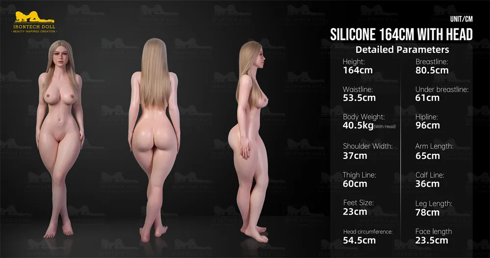 164cm AIO E-Cup S13 Dunkelbraun & Natur Guenstige sexpuppen kaufen 