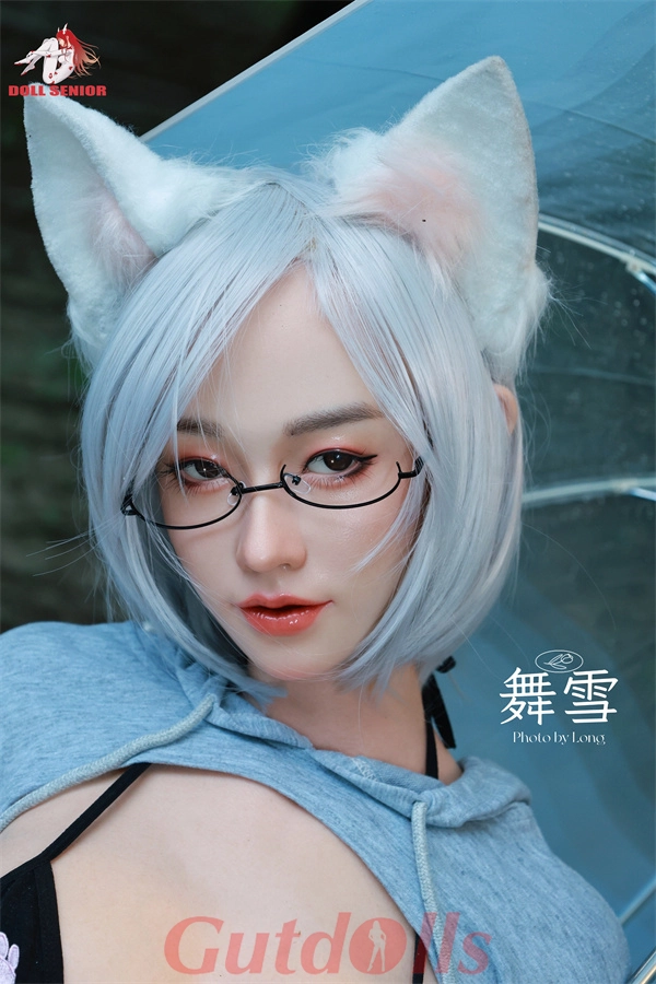 165cm B-Cup Dermatoglyphen Vollsilikon Doll Senior Wuxue-3