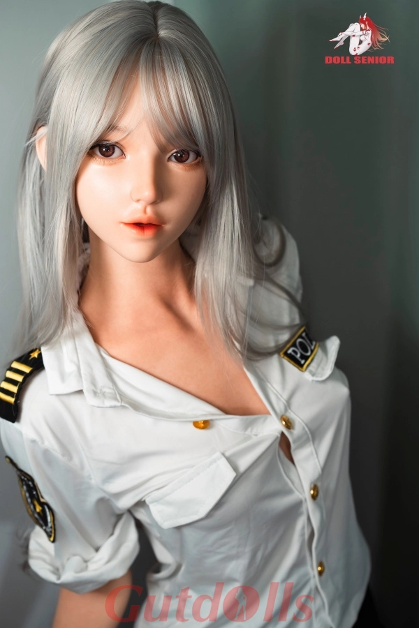 165cm B-Cup Dermatoglyphen Vollsilikon Doll Senior JiKe