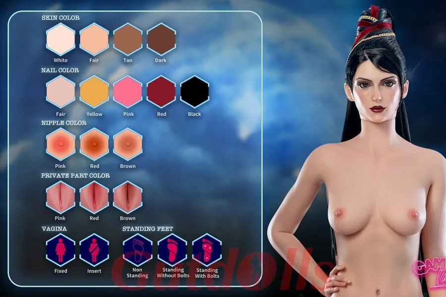 170cm B-Cup Game Lady colo sex doll
