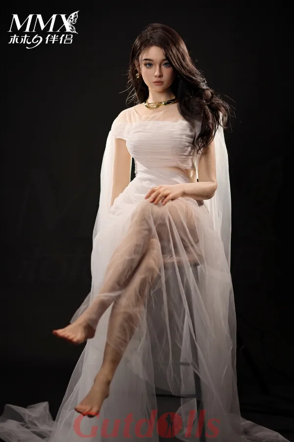163cm D-Cup Makeup-2 ROS Vollsilikon LittleOrange-2