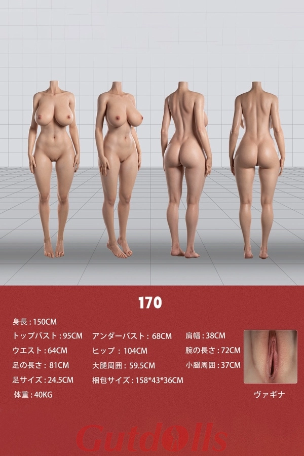 Doll Senior Sex sexpuppe 170cm G-Cup buschige schamhaare