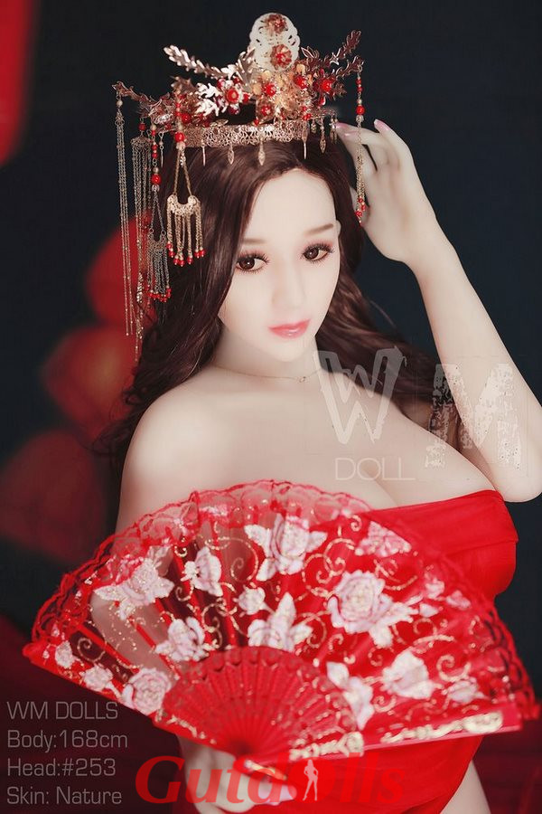 Alte chinesische Braut 168cm 253# Kopf Kostüm Joelina