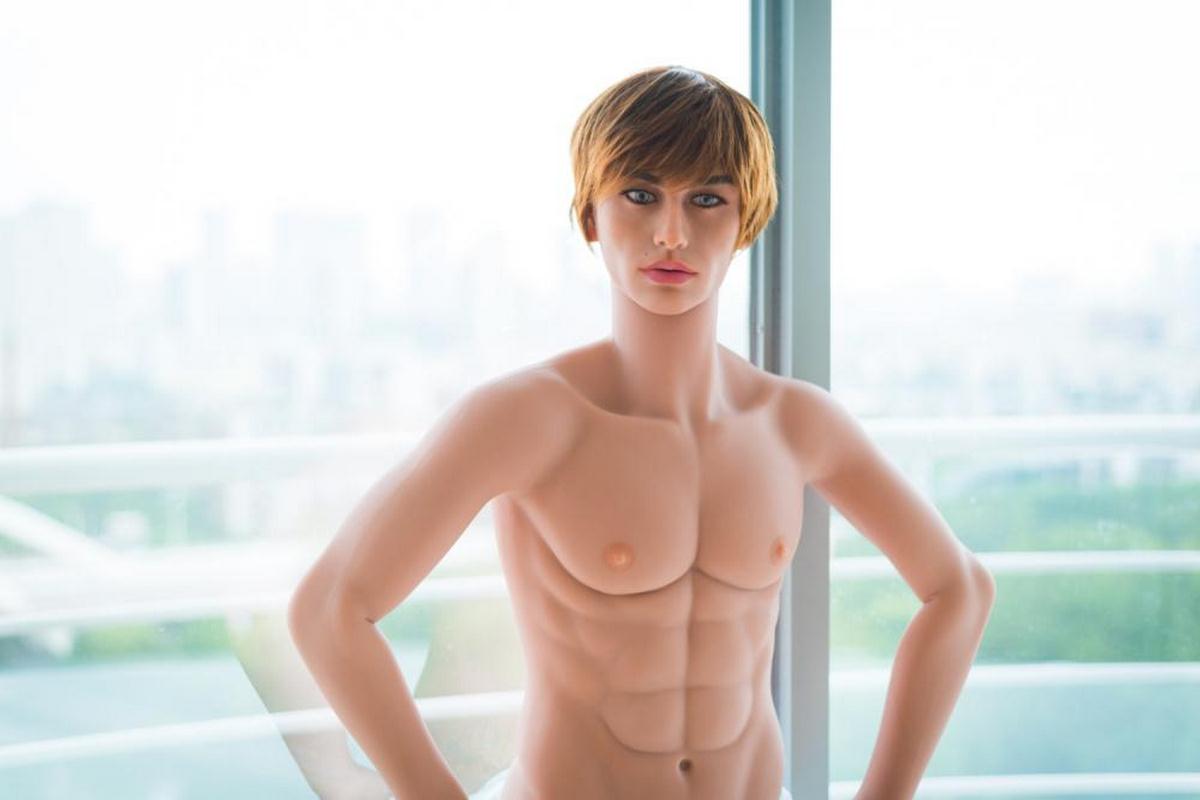 WM Dolls Tanned Skin Male Sex Doll Antone