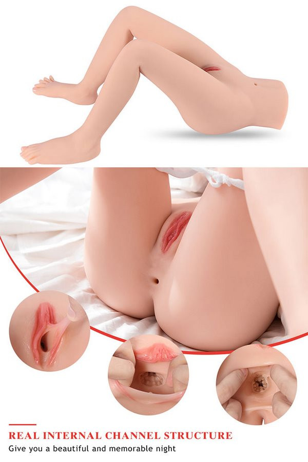 Schlanke Beine realistisches Vagina-Beinmodell Guenstige sexpuppen kaufen 