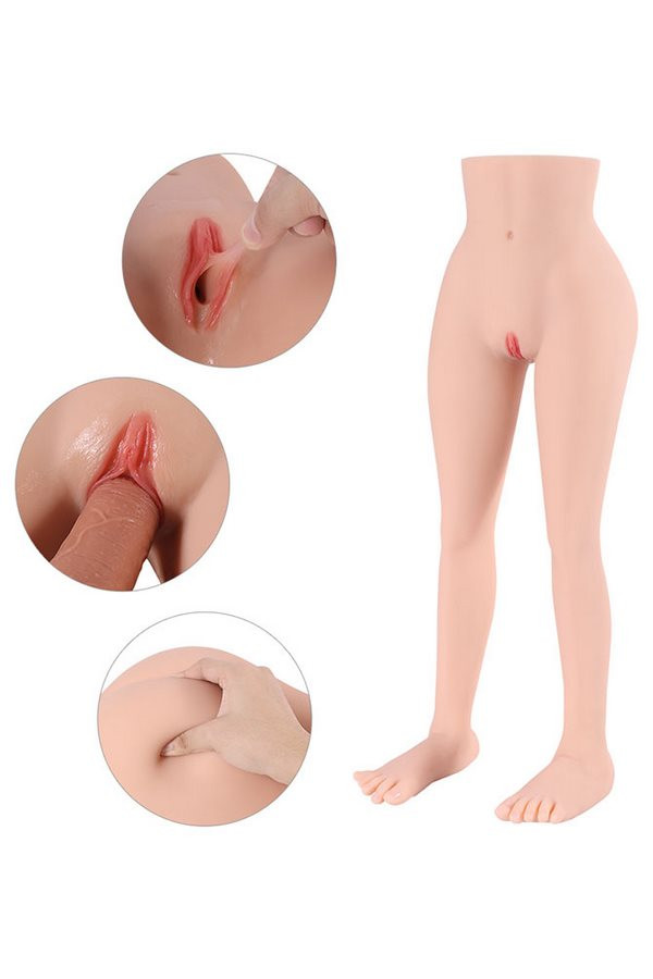 Schlanke Beine realistisches Vagina-Beinmodell Engel