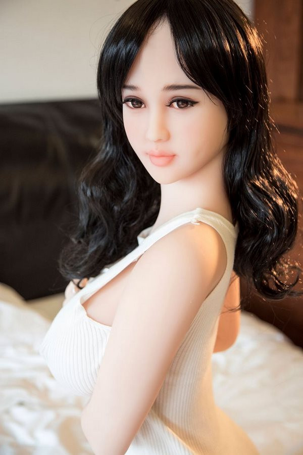 Miss Asian schwarz langes Haar 156cm H-Tasse Nr. 6 weiße Haut Josefine