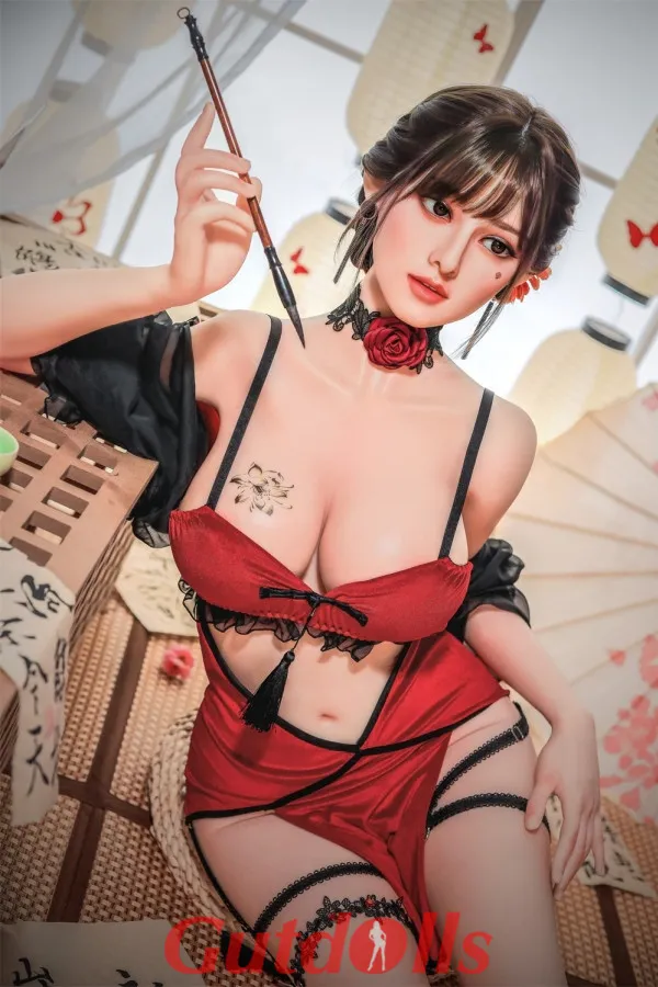 Sexy asiatische Dame 135cm große Brust Nr.156 Kopf Guenstige sexpuppen kaufen