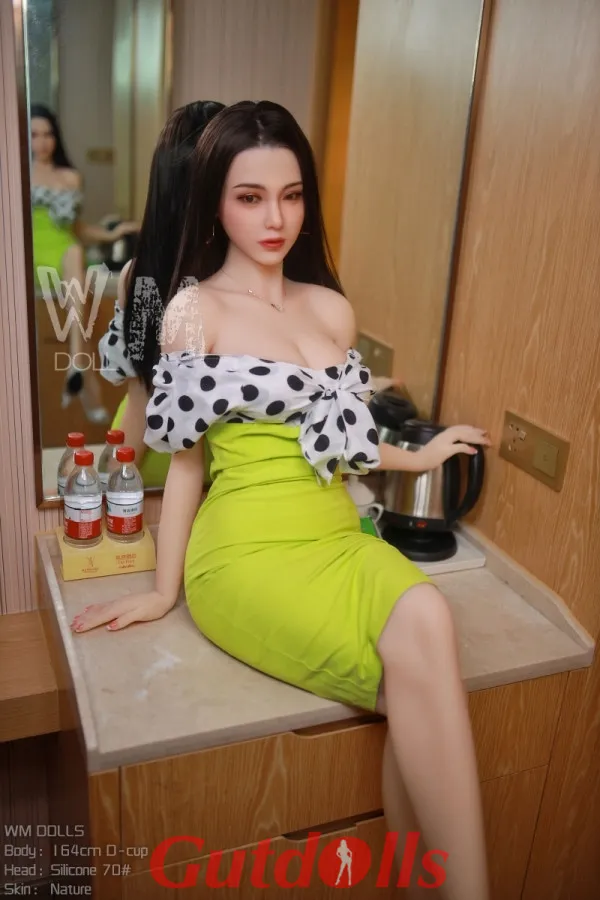 JS 164cm D-cup silicon real doll