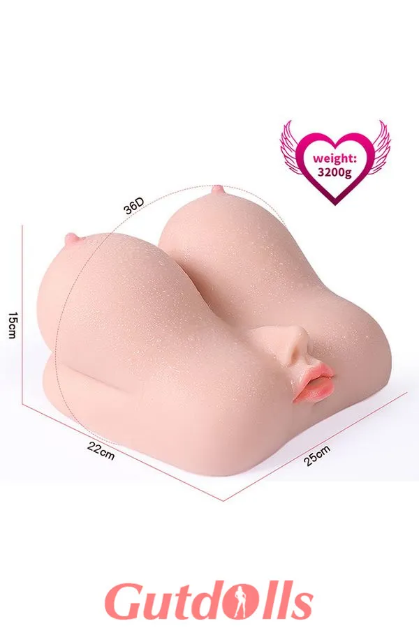 Sexy Feuchttuch D-Cup TPE Kopf Nr.362 Elsa