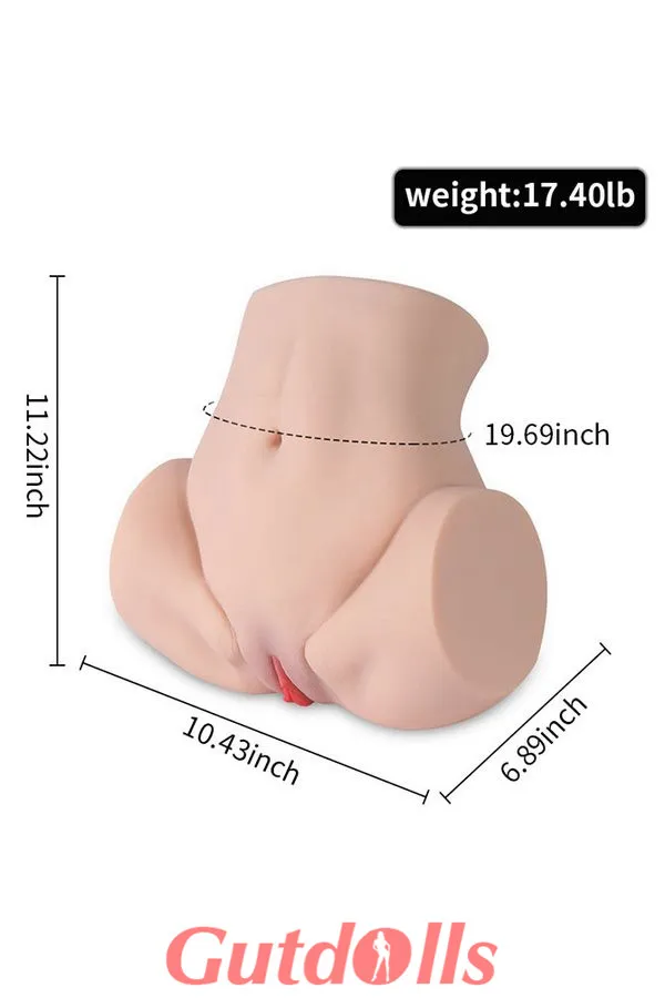 Leicht verwirrter Gesichtsausdruck 123cm C-Cup Silikonspitze KleinerTraum