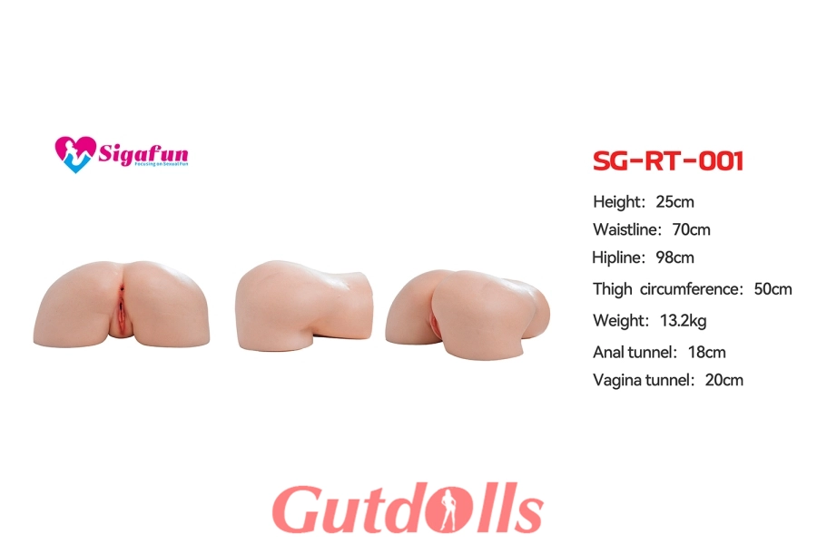 real Sigafun Torso Sex doll SG-RT-001 fleshlight gehäuse