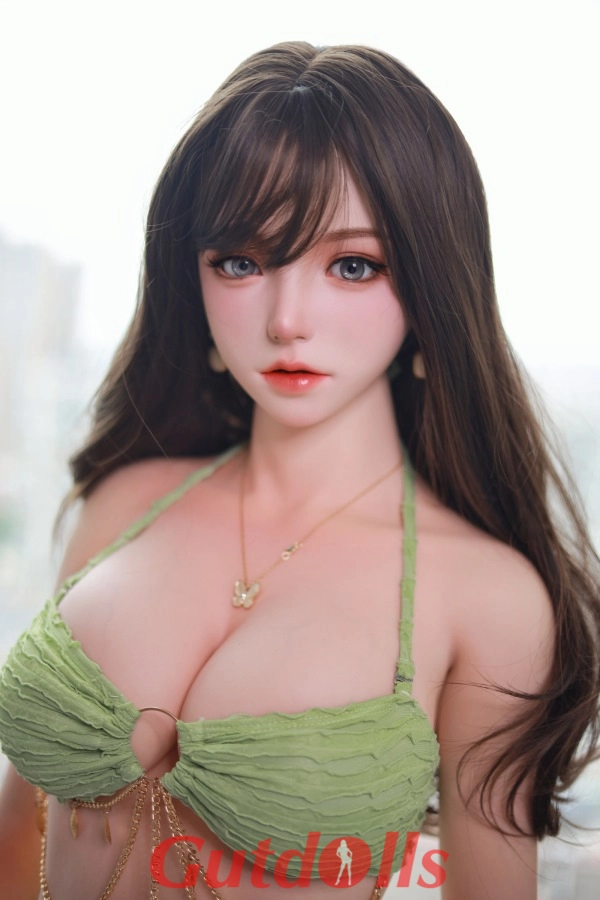 Simulierte Mundhöhle Vollsilikon 163cm D-Cup J002 Kopf Corinne FUDoll