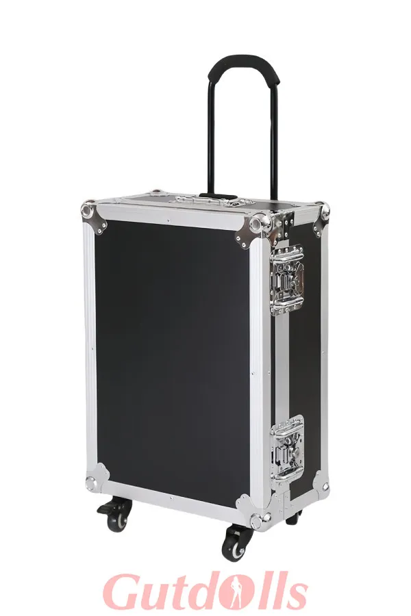 Flightcase-Trolley Transportbox aus Aluminiumlegierung Trolley