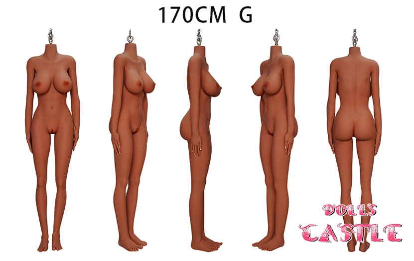 Strukturiert 170cm G-Cup #DC44 Kopf Voll-TPE Guenstige Starpery sexpuppe kaufen