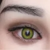 Bloodshot-green Augen
