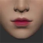 Lippenfarbe-Lila-Rot