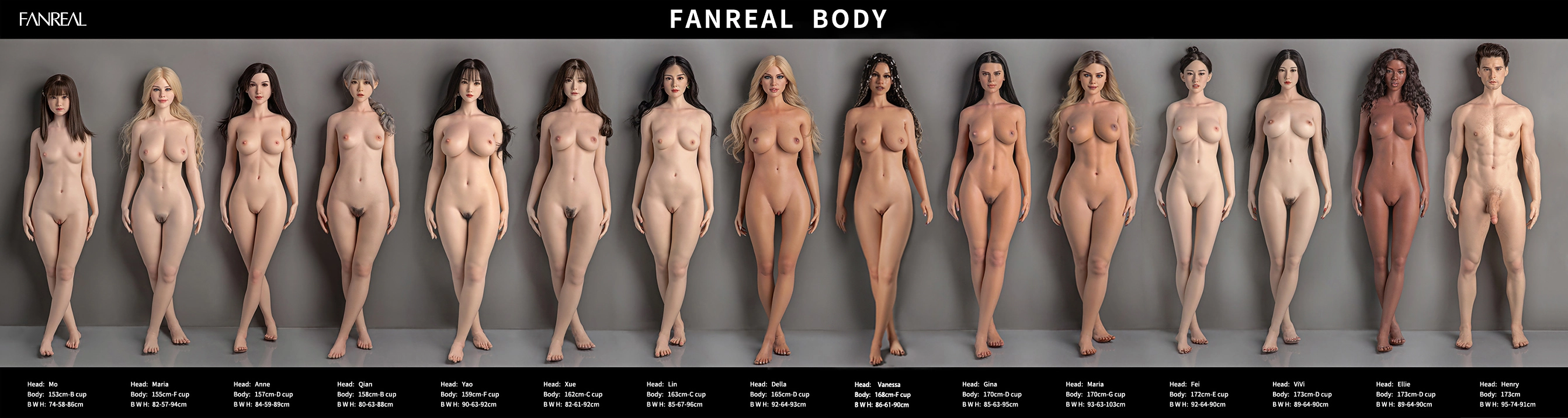 Fanreal-Body-Kollektion