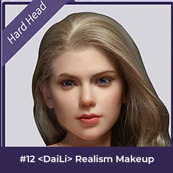 Zusätzlicher Silikonkopf Realism:12-Harter Kopf