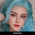 Zusätzlicher Silikonkopf:Celeste