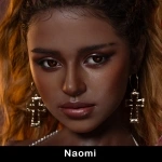 Zusätzlicher Silikonkopf:Naomi