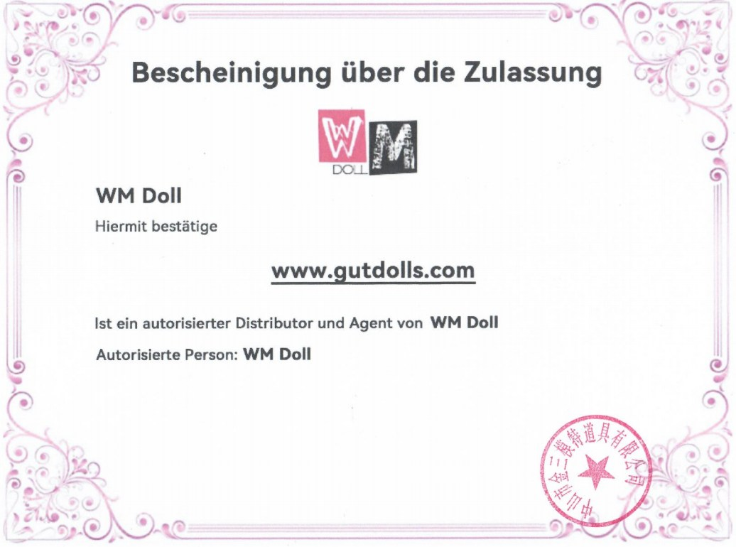 WM DOLL zertifikat