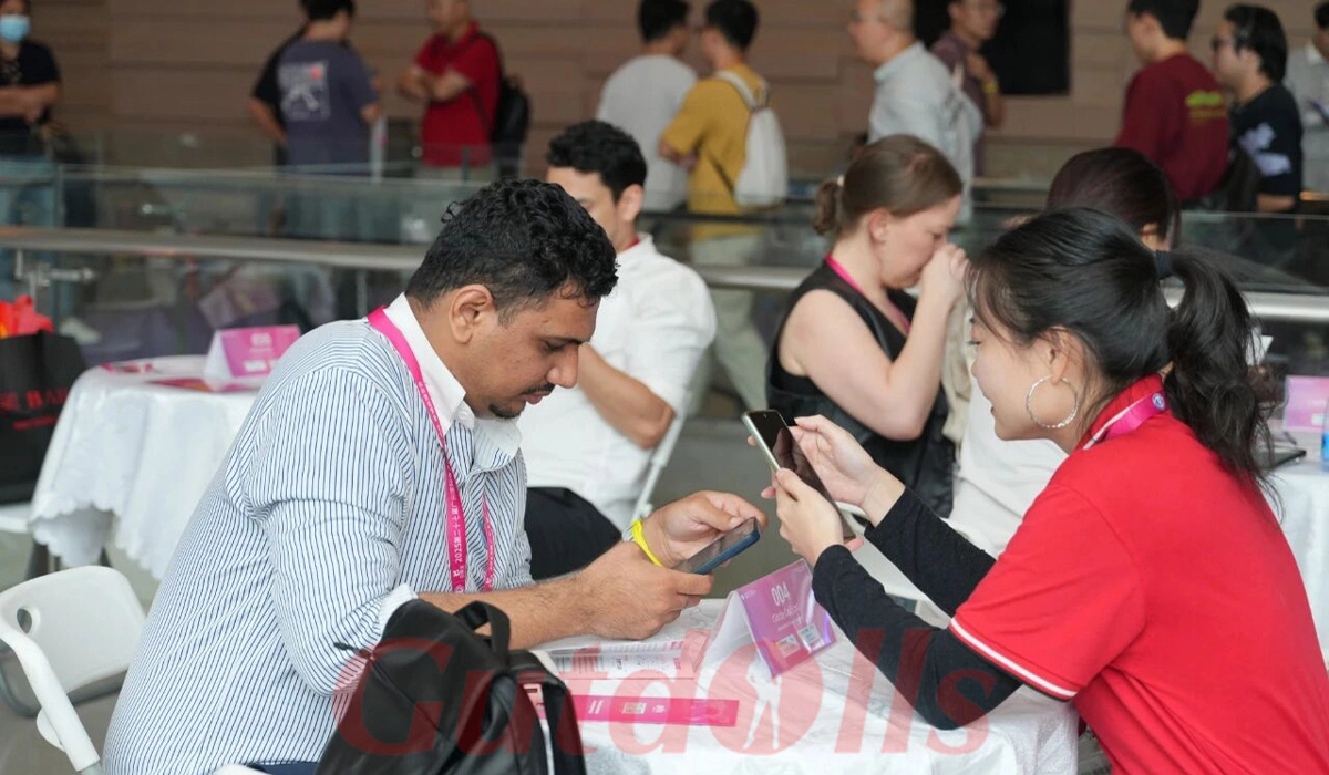 Im Inneren der Ausstellung