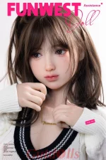 Sofort Lieferbar Asian Amy-4 S-TPE Sexpuppe 152cm D-Cup | Weiße Haut – Bild 14