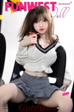 Sofort Lieferbar Asian Amy-4 S-TPE Sexpuppe 152cm D-Cup | Weiße Haut – Bild 3
