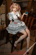 B-Cup Fantasie Anime Silikon Liebespuppen 155cm