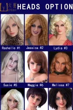 Einkaufen Kopf doll TPE sexpuppe