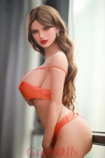 SOFORT LIEFERBAR 166cm H-Cup Alea – Rote Lippen und ein feurig heißes Fire Doll – Bild 9