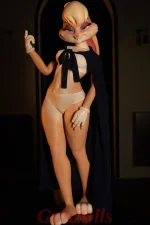 SiF150 Lola Gelb cleaning a Climax doll