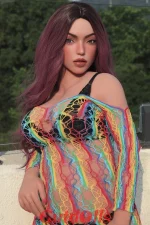 FD155-Ginny Black cleaning a Climax doll