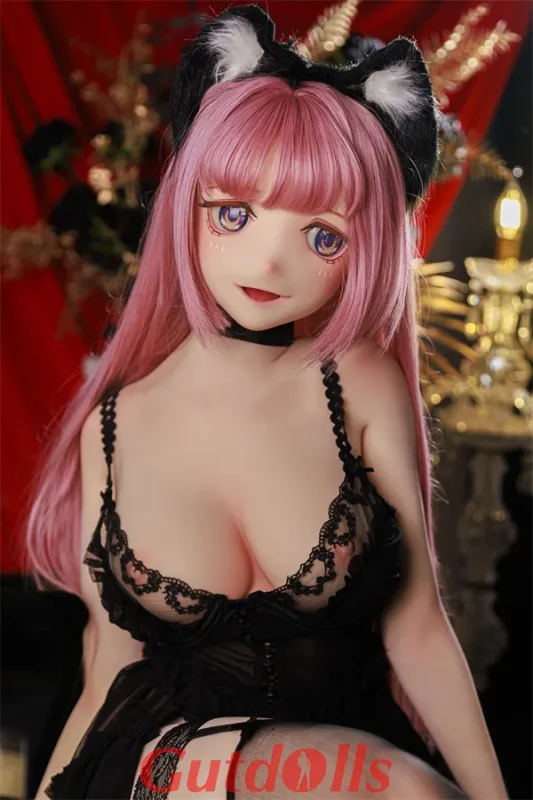 Sexpuppen D-Cup Rosa Haare #KH002-A Himari Silikon