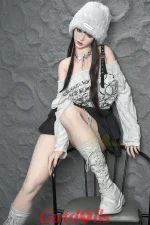 165Tcm cleaning a sex doll
