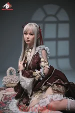 Doll Senior Sex sexpuppe 158E E-Cup buschige schamhaare