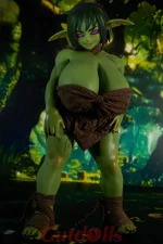 Smaragdgrüne Verführerin real doll Si70cm erfahrung