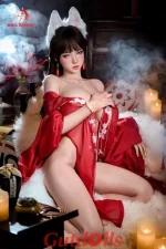 165cm Cospaly Silikon Sex Puppe