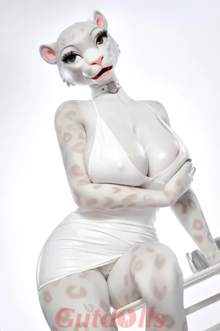 Weißer Leopard Velara# Sexpuppen
