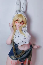 Yokotani Yukiko 151cm Anime Liebespuppe Silikon
