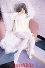 Inga - Japanische wartung 156cm große Brust D-Cup-T7 Kopf mit speziellem Make-up wie auf dem Bild TPE Liebespuppe Sanhui Sex Doll – Bild 3