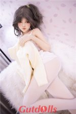 Inga - Japanische wartung 156cm große Brust D-Cup-T7 Kopf mit speziellem Make-up wie auf dem Bild TPE Liebespuppe Sanhui Sex Doll