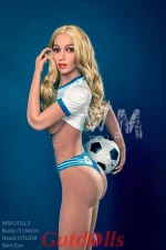 Linka - Schönes Gesicht 166cm HTL03# Kopf WM TPE Sex Doll liebespuppe