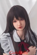 Alena - Bietet unglaubliche Saugkraft 158cm D-Cup Nr.37 Kopf Silikonpuppe Sanhui Sex Doll